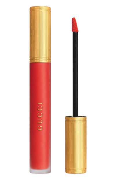 Жидкая губная помада rouge à lèvres liquide mat, оттенок 311 lizzie tiger GUCCI, арт. 3616303311292, фото 1