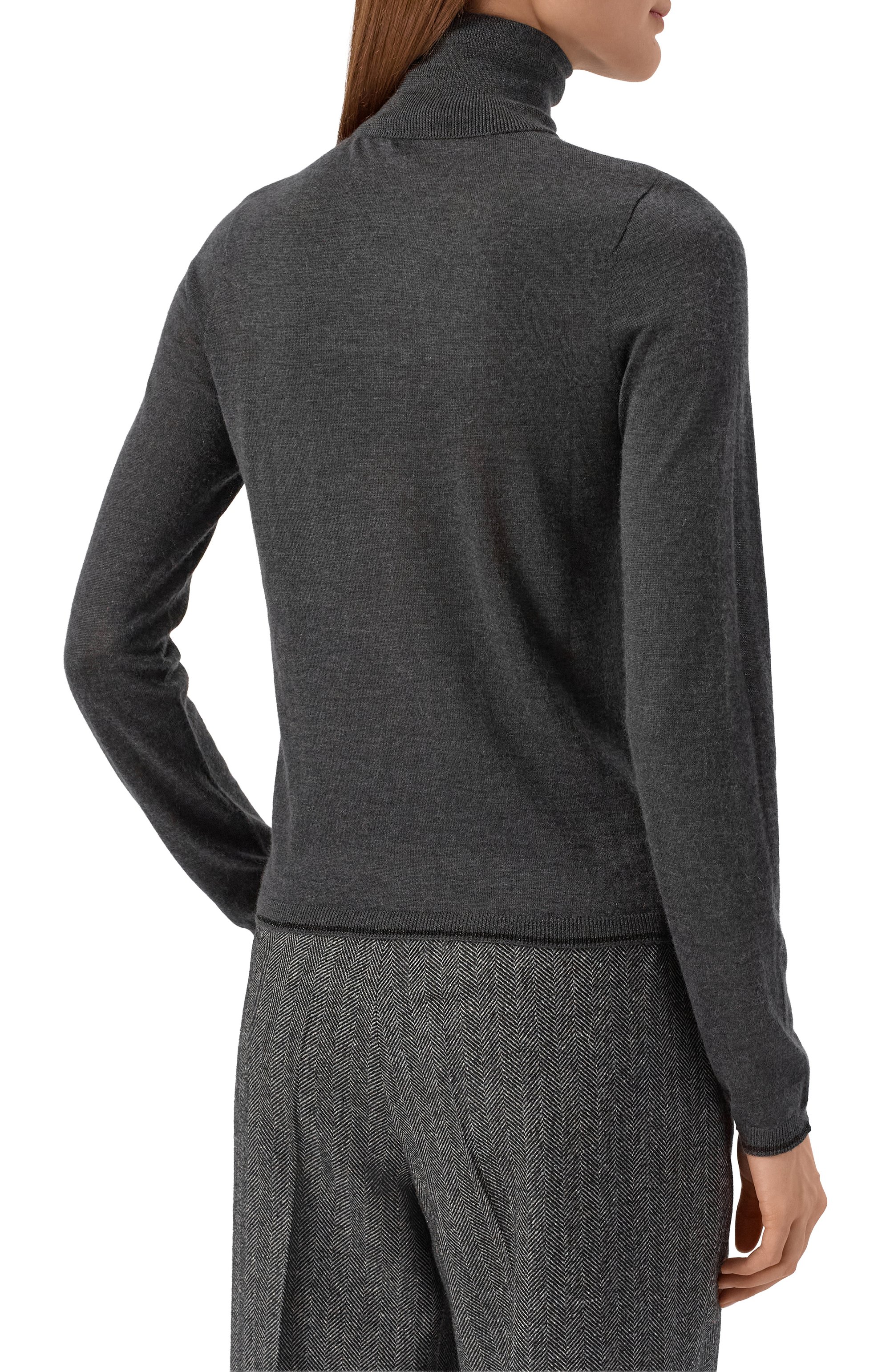 Водолазка из шерсти и вискозы LORENA ANTONIAZZI, арт. DM71B/380, фото 4