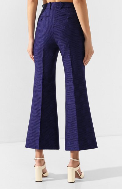 Брюки из смеси шерсти и шелка GUCCI, арт. 607928/ZADC7, фото 4