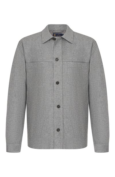 Мужская рубашка из шерсти и кашемира PAUL&SHARK, арт. 15313345
