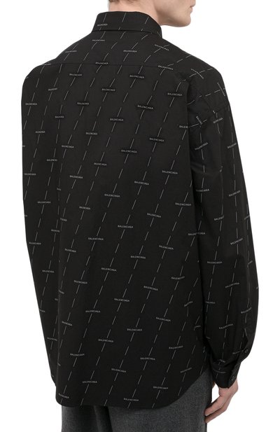 Хлопковая рубашка BALENCIAGA, арт. 642265/TJLF3, фото 4