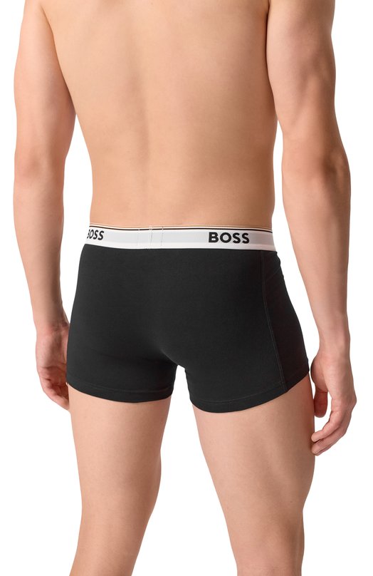 Комплект из трех боксеров BOSS 50531684 Чёрный  50531684 Фото 3