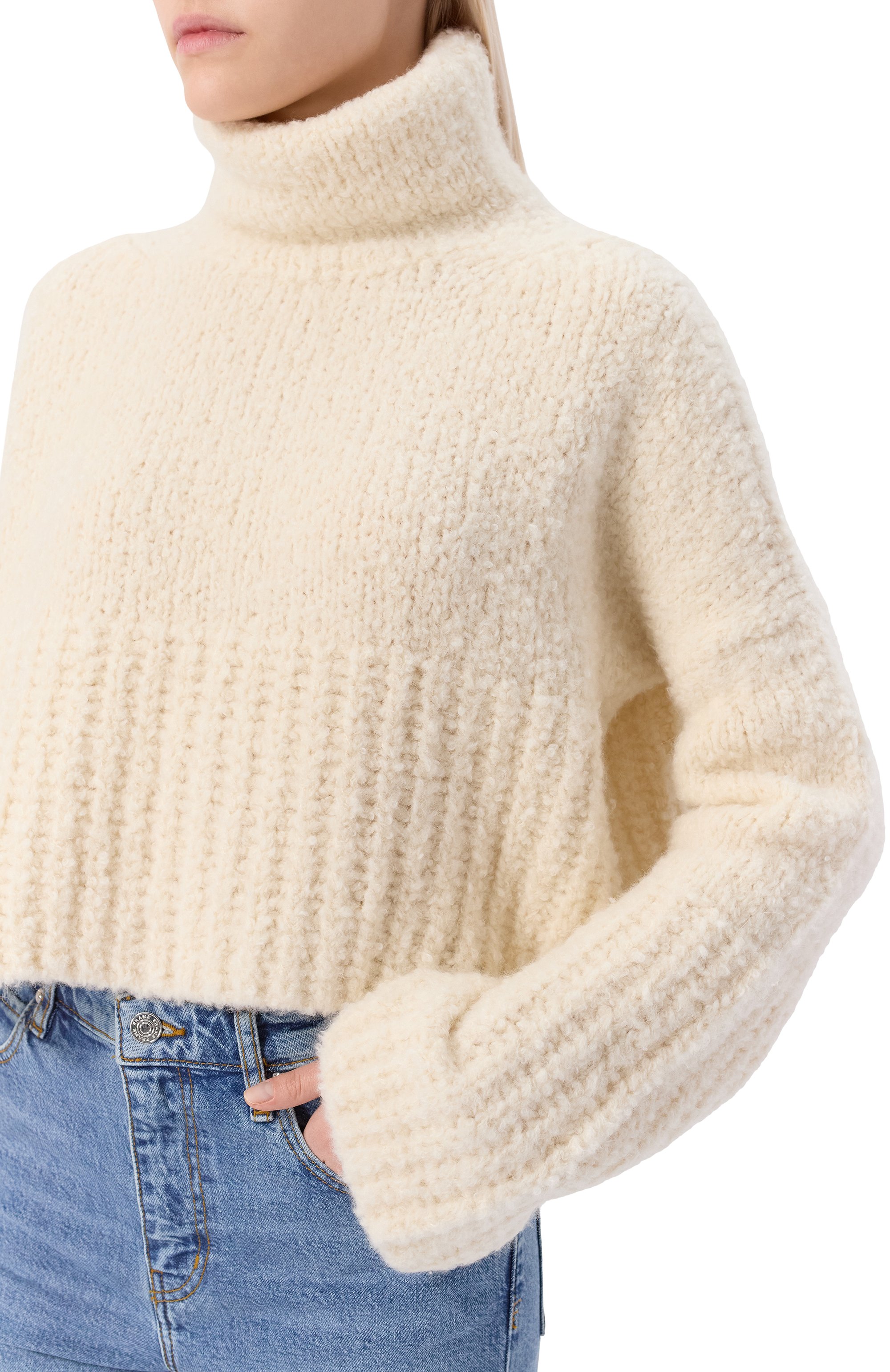 Свитер из кашемира и шерсти  SASUPHI, арт. W25661/TD, фото 5