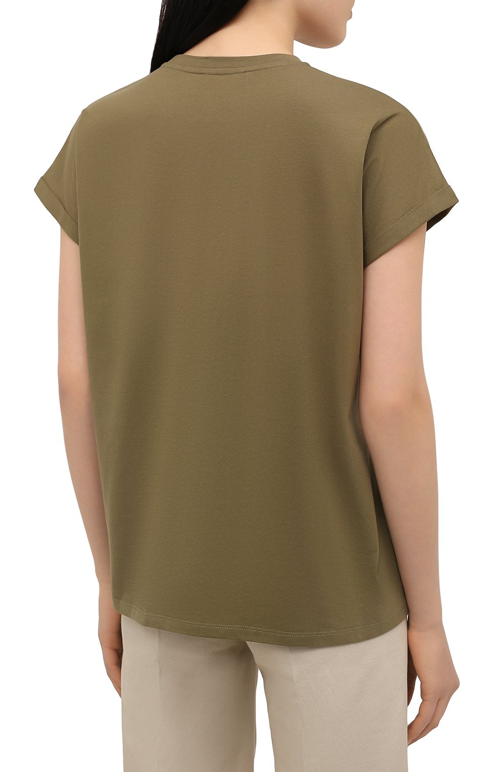 Хлопковая футболка BALMAIN, арт. ZF41351/B025, фото 4