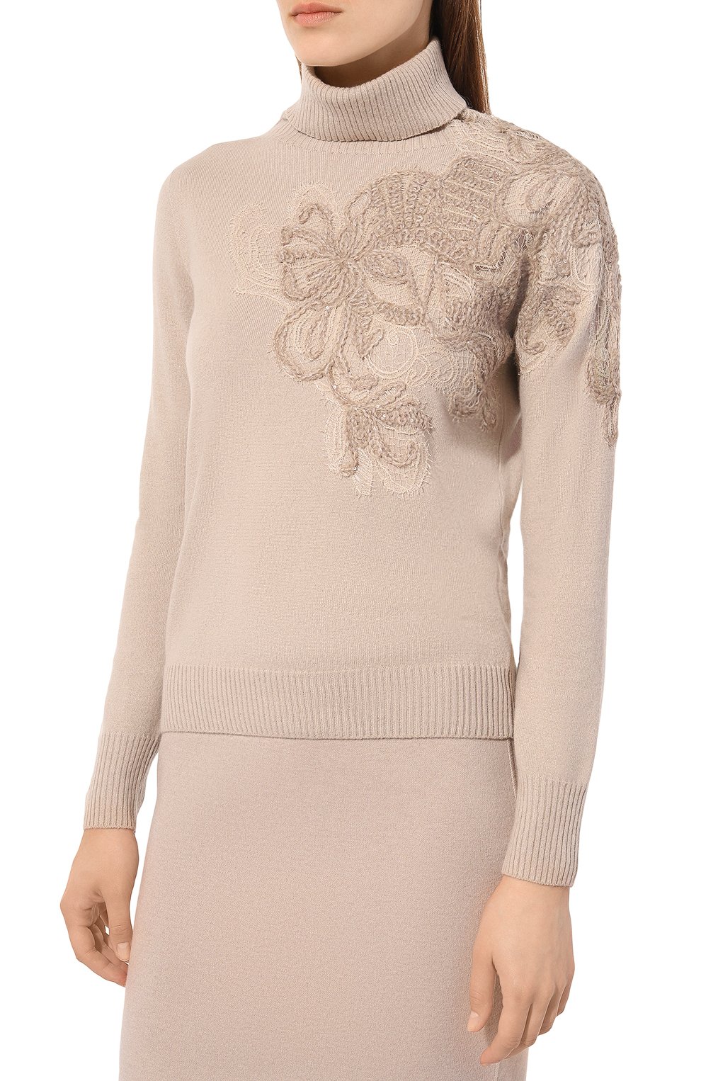 Водолазка из кашемира и вискозы D.EXTERIOR, арт. 59090, фото 3