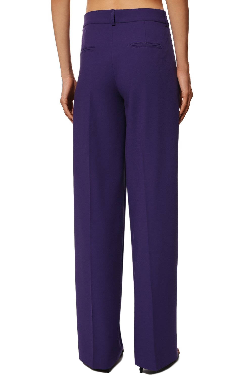 Брюки YULIAWAVE фиолетового цвета по цене 29000 руб., арт. 1A2PS01501277PURP, фото 4 Брюки YULIAWAVE, арт. 1A2PS01501277PURP, фото 4