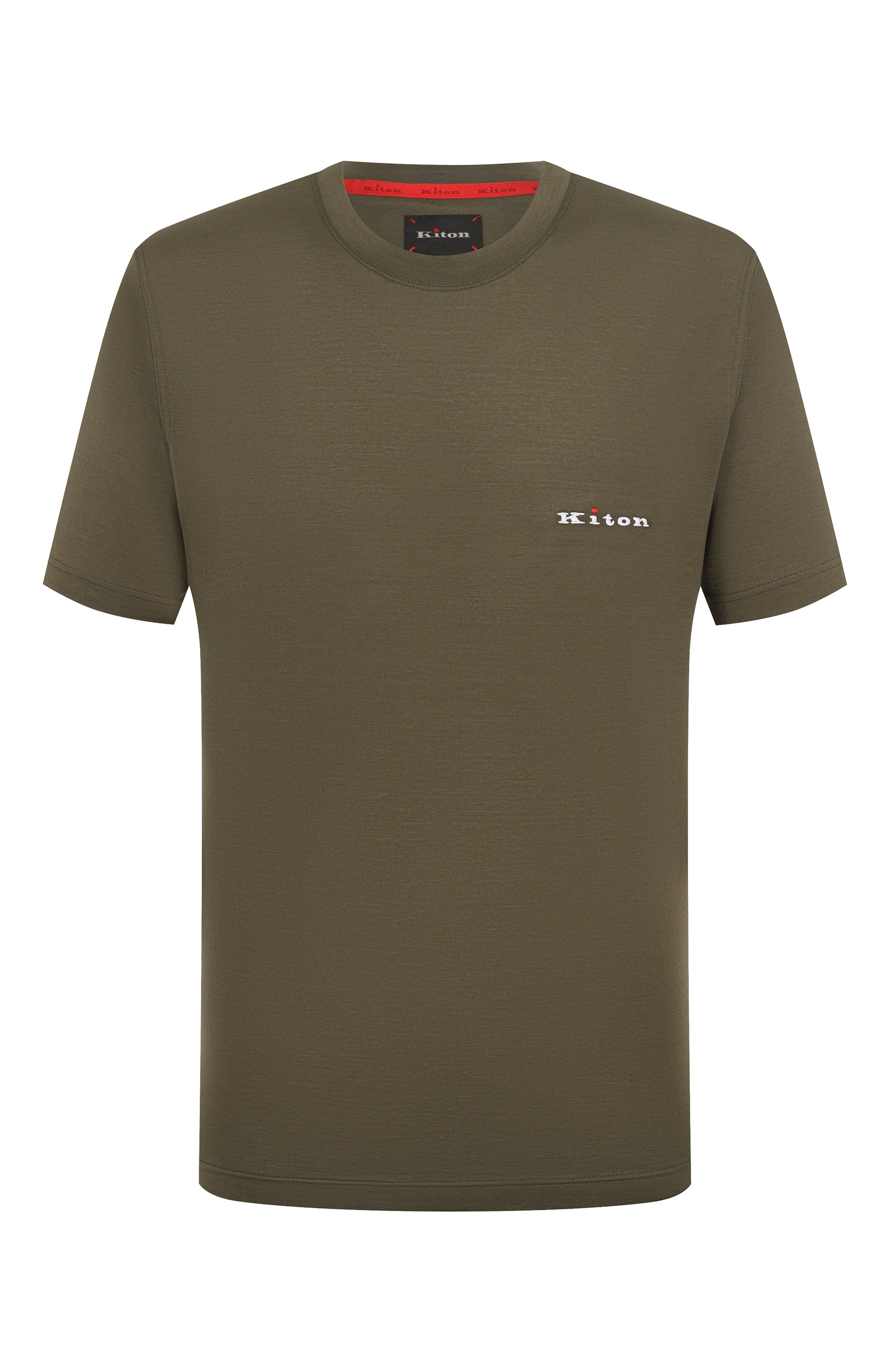 Хлопковая футболка KITON, арт. UMK0717H101, фото 1