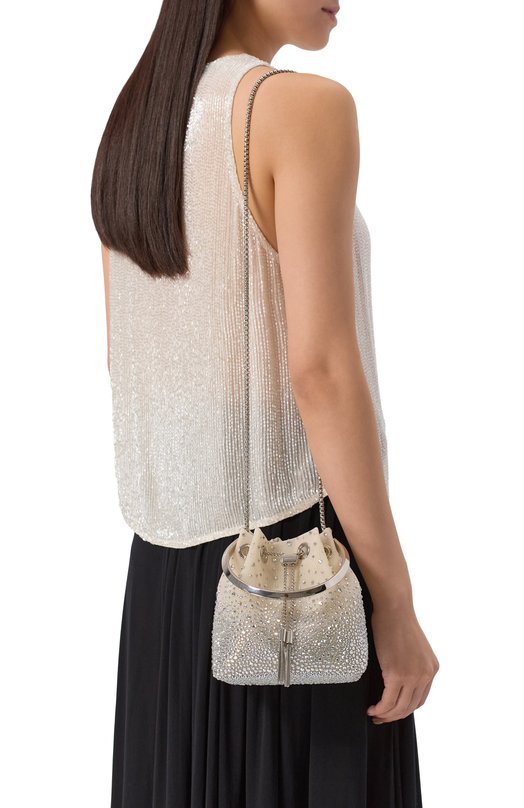 Сумка Bon Bon Jimmy Choo B0N B0N/VUQ Кремовый  B0N B0N/VUQ Фото 2