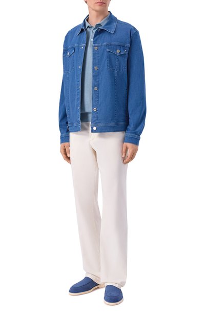 Замшевые сабо ZILLI, арт. H0305AM1100VZPU05, фото 2