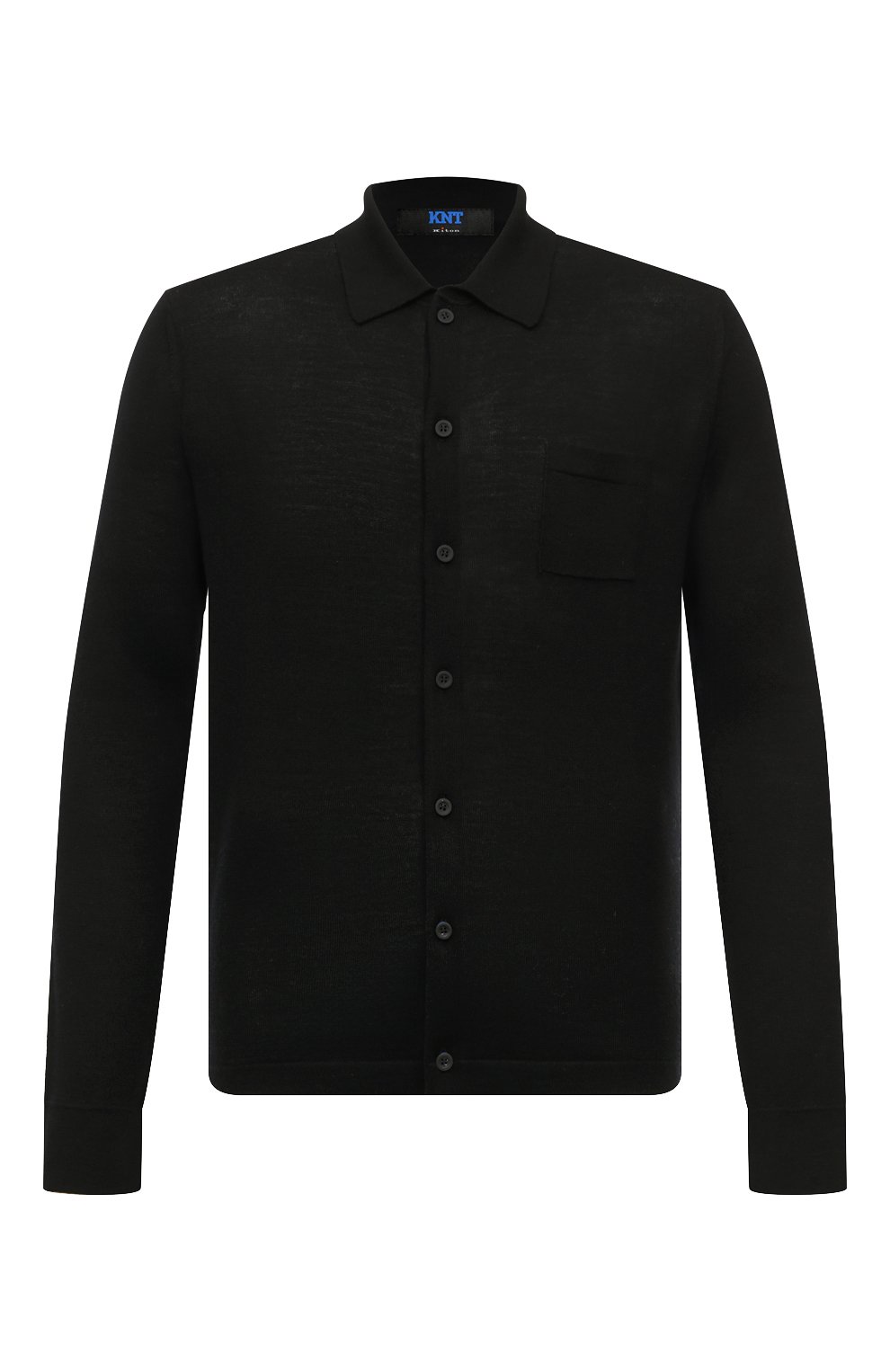 Рубашка из шерсти и шелка KITON, арт. UMM054204, фото 1