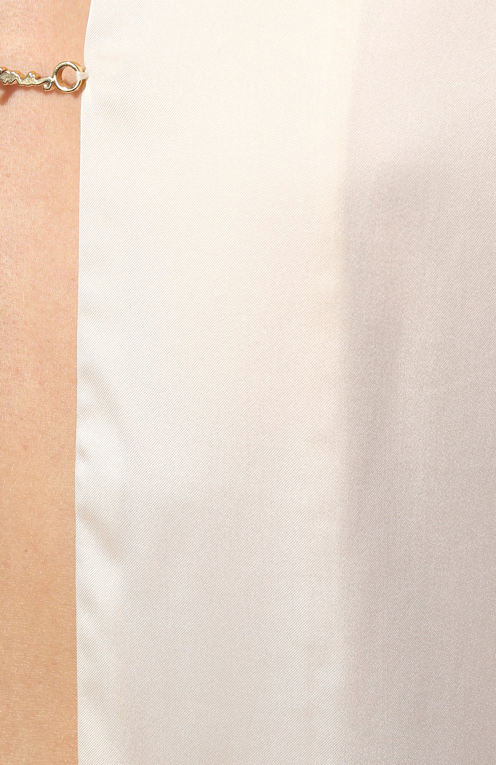 Атласная блузка JACQUEMUS кремового цвета по цене 49300 руб., арт. 22E/213SH103-1000, фото 5 Атласная блузка JACQUEMUS, арт. 22E/213SH103-1000, фото 5