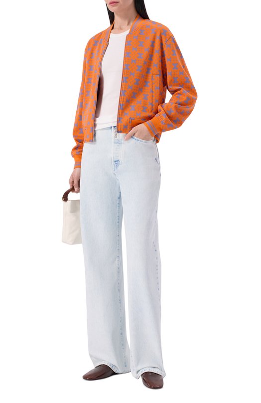 Бомбер Dries Van Noten 131106/3041 Оранжевый  131106/3041 Фото 2