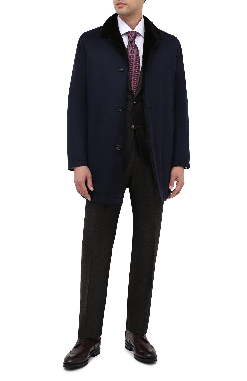 Кожаные дерби KITON, арт. USSTRESN00101, фото 2