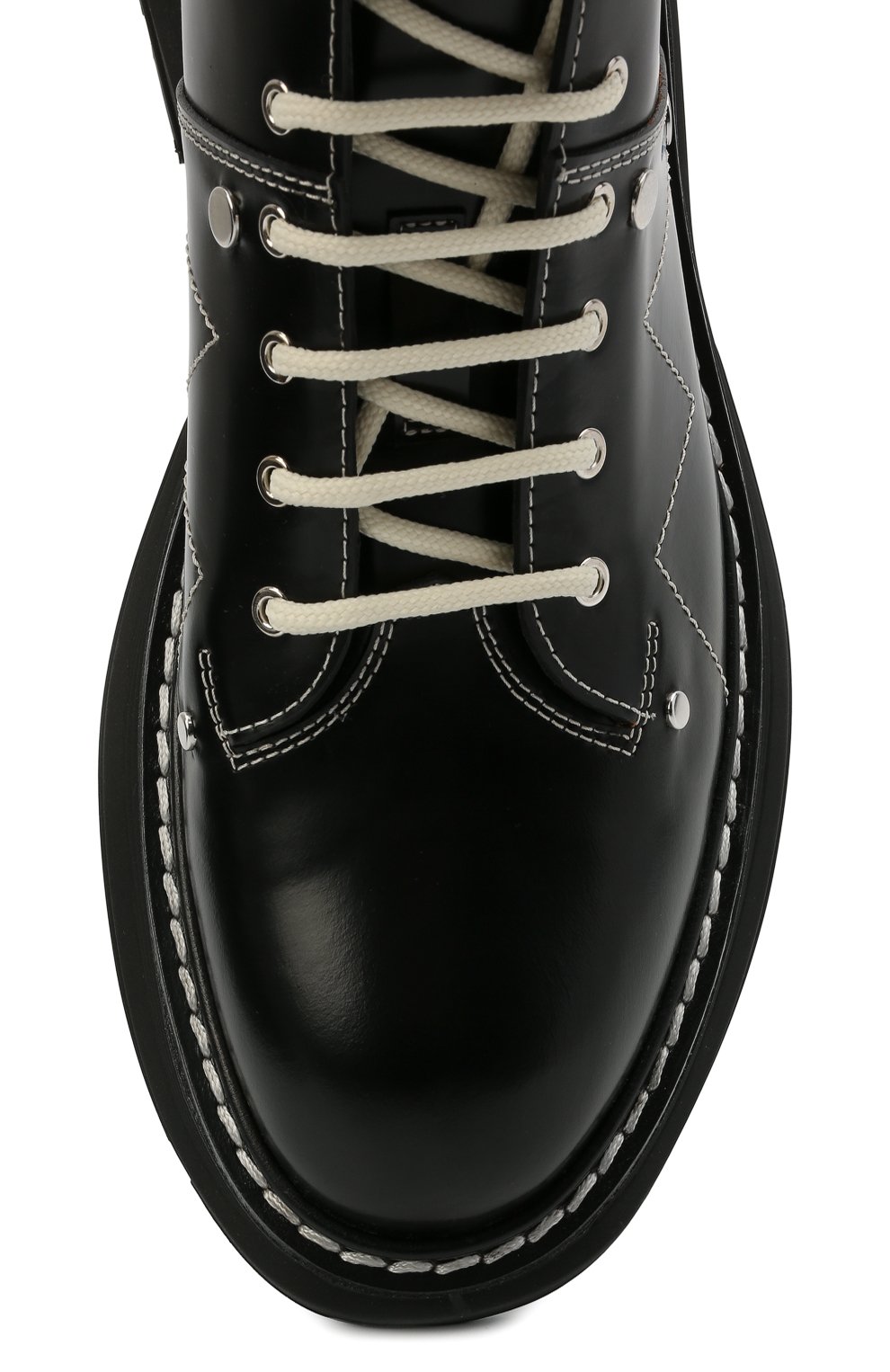 Кожаные ботинки ALEXANDER MCQUEEN, арт. 604253/WHZ81, фото 5