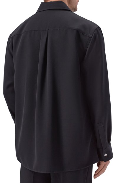 Шерстяная куртка-рубашка BOTTEGA VENETA, арт. 861018/V6DH0, фото 4