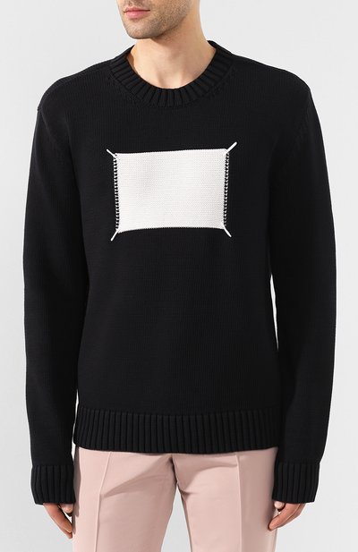 Хлопковый свитер MAISON MARGIELA, арт. S50GP0212/S16967, фото 3