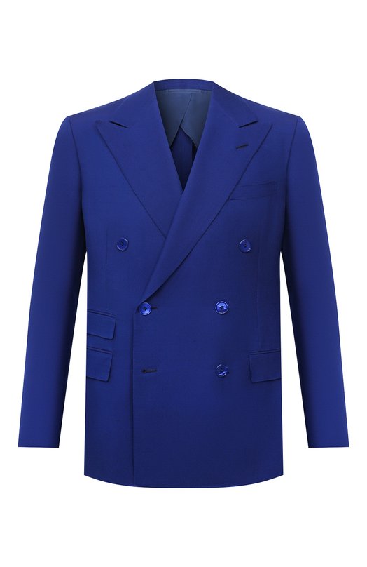 

Шелковый пиджак Ralph Lauren, Синий