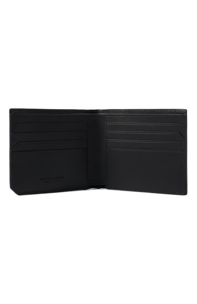 Кожаное портмоне BOTTEGA VENETA черного цвета по цене 97650 руб., арт. 796966/V69G1, фото 3 Кожаное портмоне BOTTEGA VENETA, арт. 796966/V69G1, фото 3