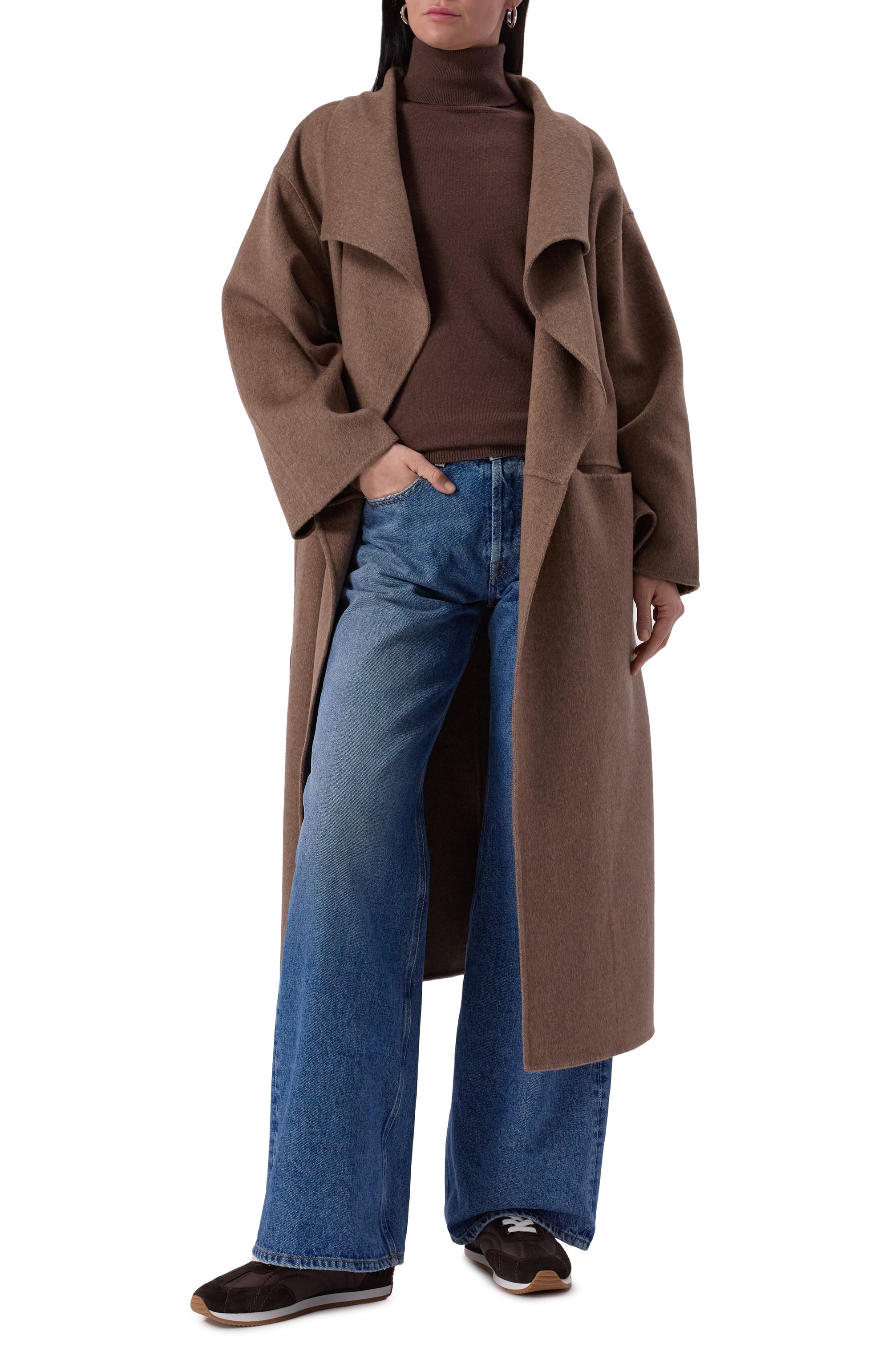 Комбинированные кроссовки TOTEME, арт. 251-WAS1544-FB0359, фото 2