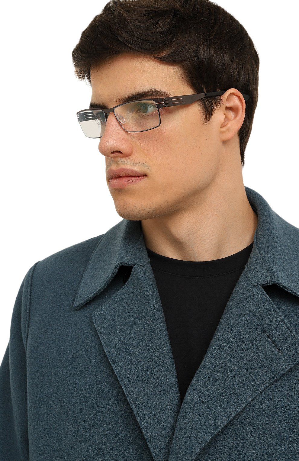 Оправа IC! BERLIN, арт. IB-PETER C.LARGE TEAK BLACK RX-CLEAR D0NNERSTAG, фото 2