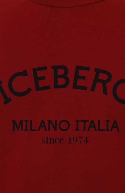 Хлопковая футболка ICEBERG, арт. F02N/6325, фото 5