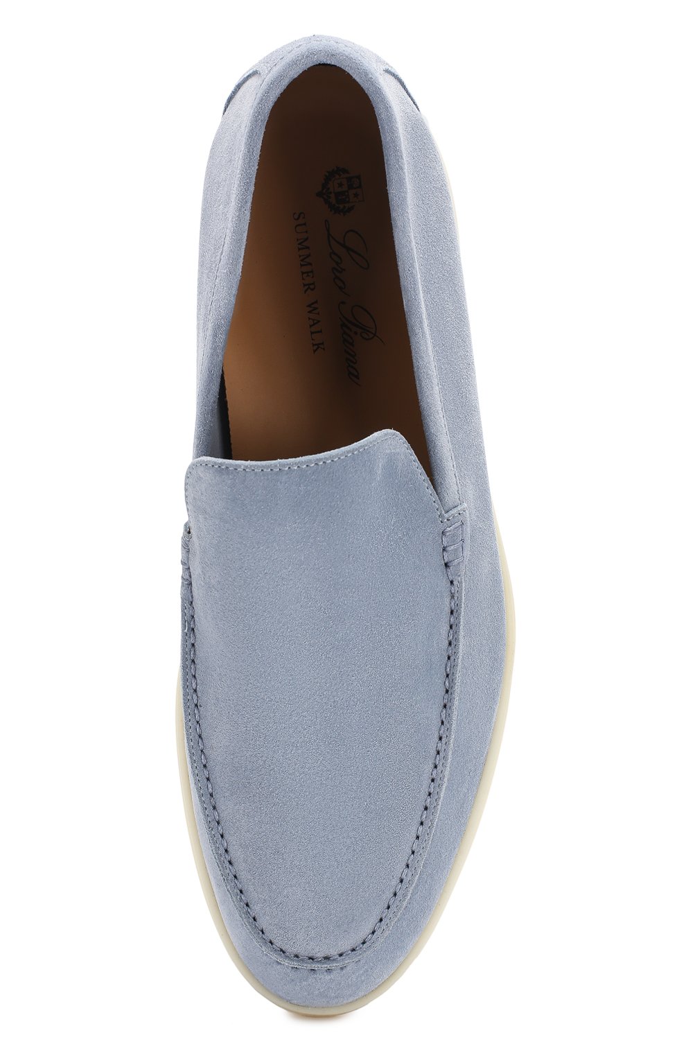 Замшевые лоферы summer walk LORO PIANA, арт. FAE8124, фото 5
