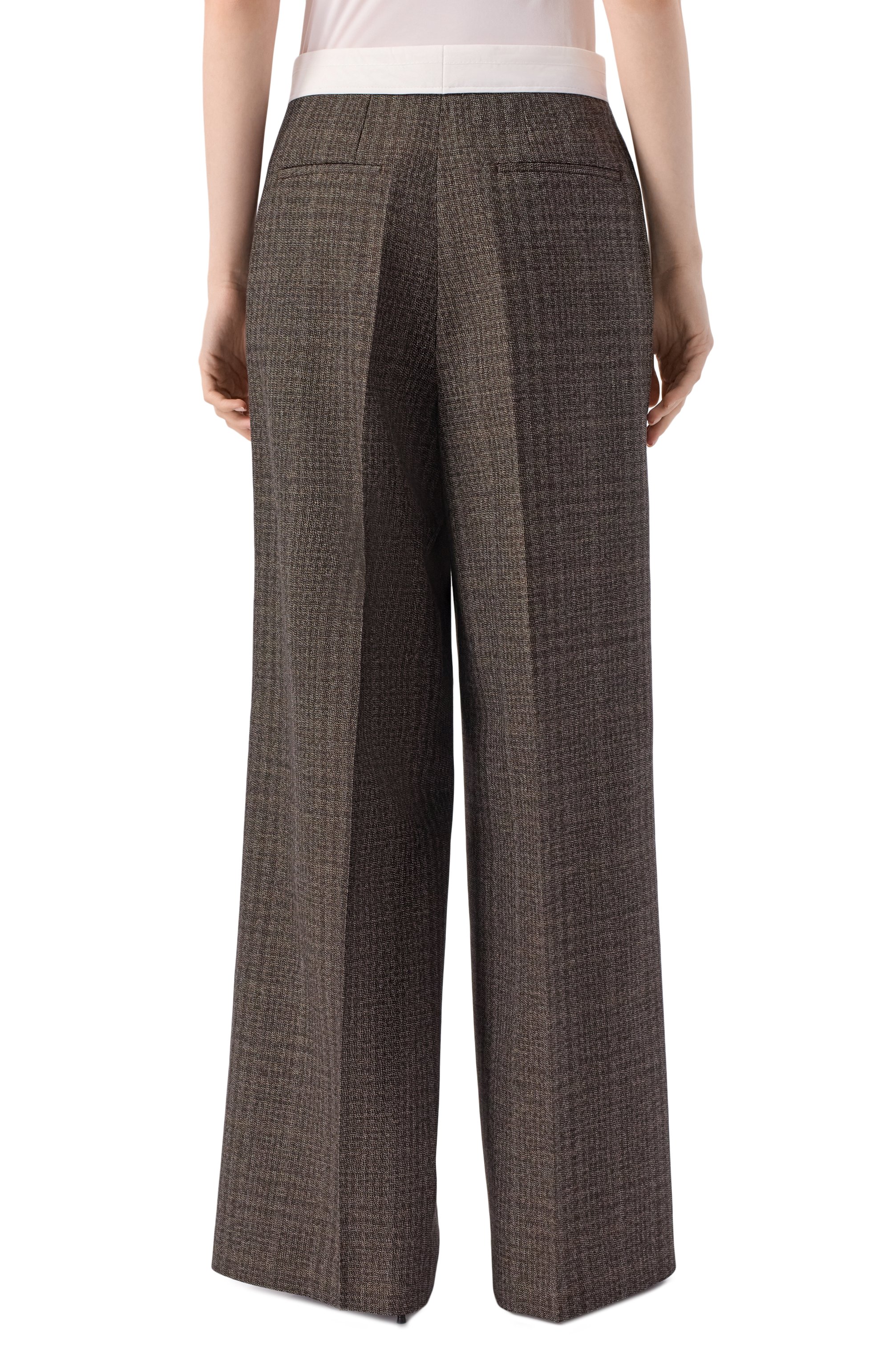 Шерстяные брюки OFFICINE GENERALE, арт. W25WTLG453, фото 4