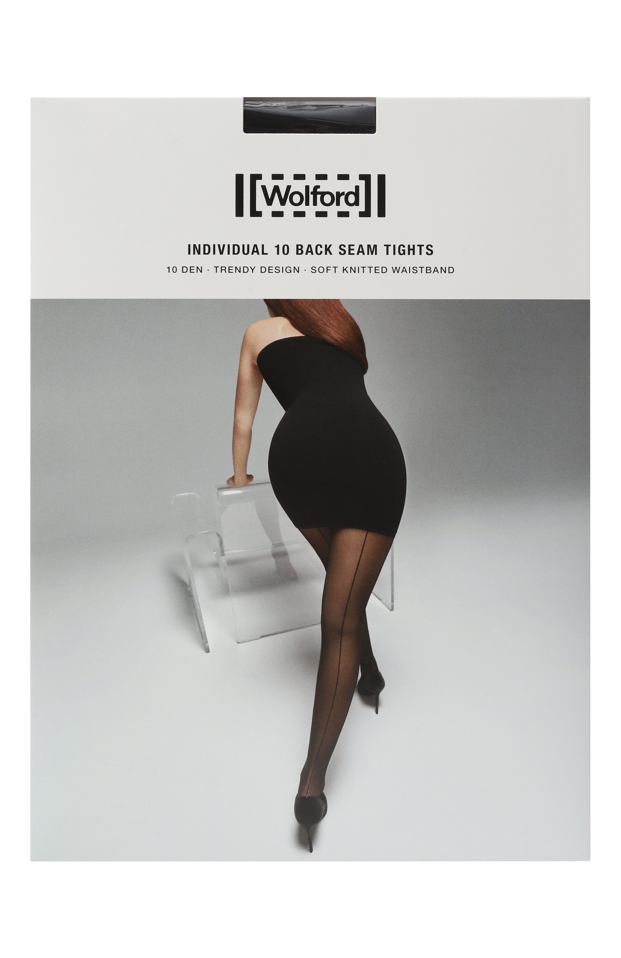 Колготки WOLFORD черного цвета по цене 7900 руб., арт. 18563, фото 1 Колготки WOLFORD, арт. 18563, фото 1