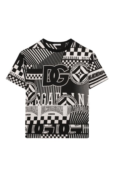 Хлопковая футболка DOLCE & GABBANA, арт. L4JTHV/II7FA