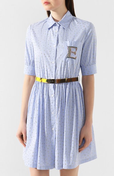 Платье с поясом ERMANNO ERMANNO SCERVINO, арт. 46T AB58 RIS, фото 3