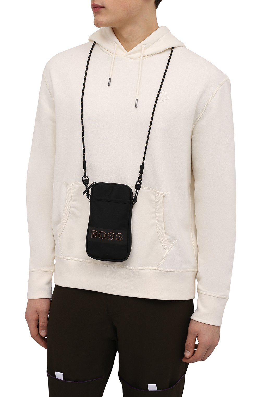 Сумка BOSS черного цвета по цене 10600 руб., арт. 50466419, фото 2 Сумка BOSS, арт. 50466419, фото 2