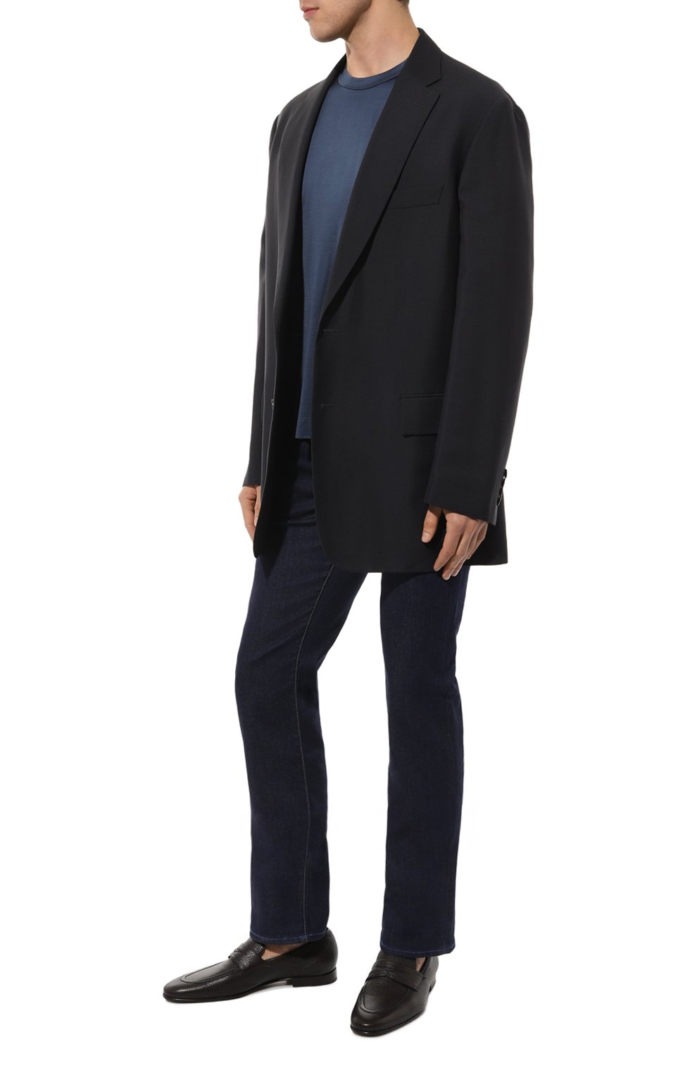 Кожаные пенни-лоферы BARRETT, арт. 131U016.7/CERV0 ASP0RTABILE, фото 2