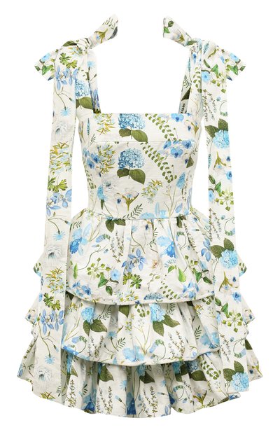 Женское платье из хлопка и льна PALM NOOSA, арт. GE0 MINI DRESS