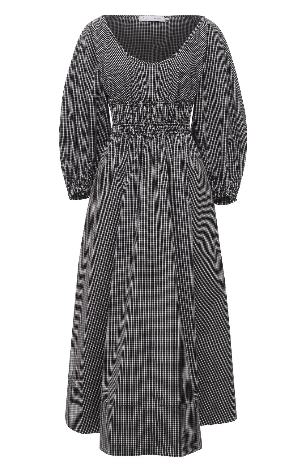 Хлопковое платье PROENZA SCHOULER WHITE LABEL, арт. WL2123164-AC117, фото 1