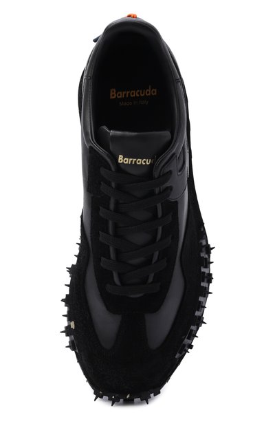 Кожаные кроссовки impact plus BARRACUDA черного цвета по цене 55950 руб., арт. BU3585/LEATHER NER0/FUM0, фото 5 Кожаные кроссовки impact plus BARRACUDA, арт. BU3585/LEATHER NER0/FUM0, фото 5