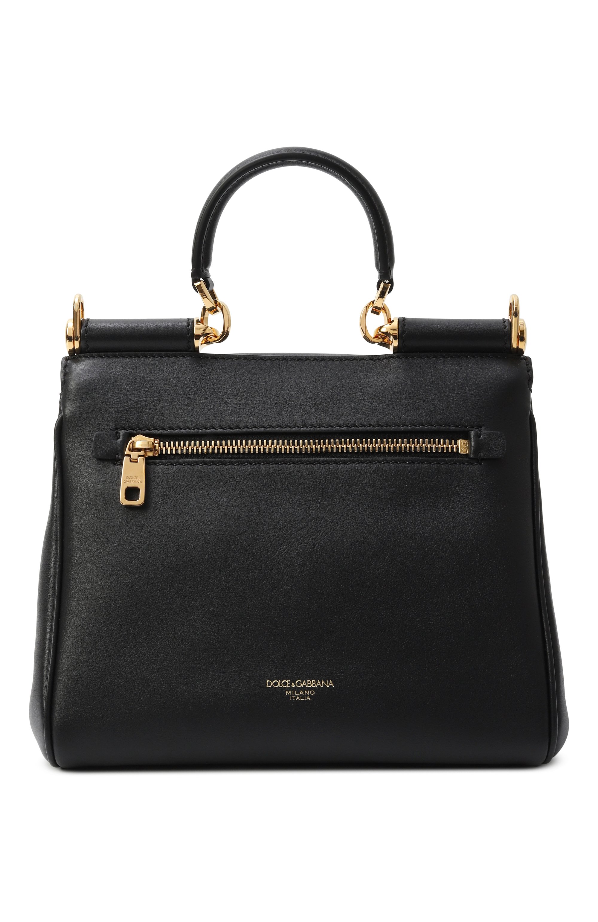 Сумка my sicily DOLCE & GABBANA черного цвета по цене 299500 руб., арт. BB7781/B7321, фото 6 Сумка my sicily DOLCE & GABBANA, арт. BB7781/B7321, фото 6