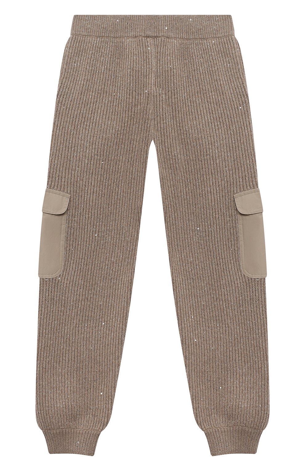Брюки из кашемира и шерсти BRUNELLO CUCINELLI, арт. BBMMBD024B, фото 2