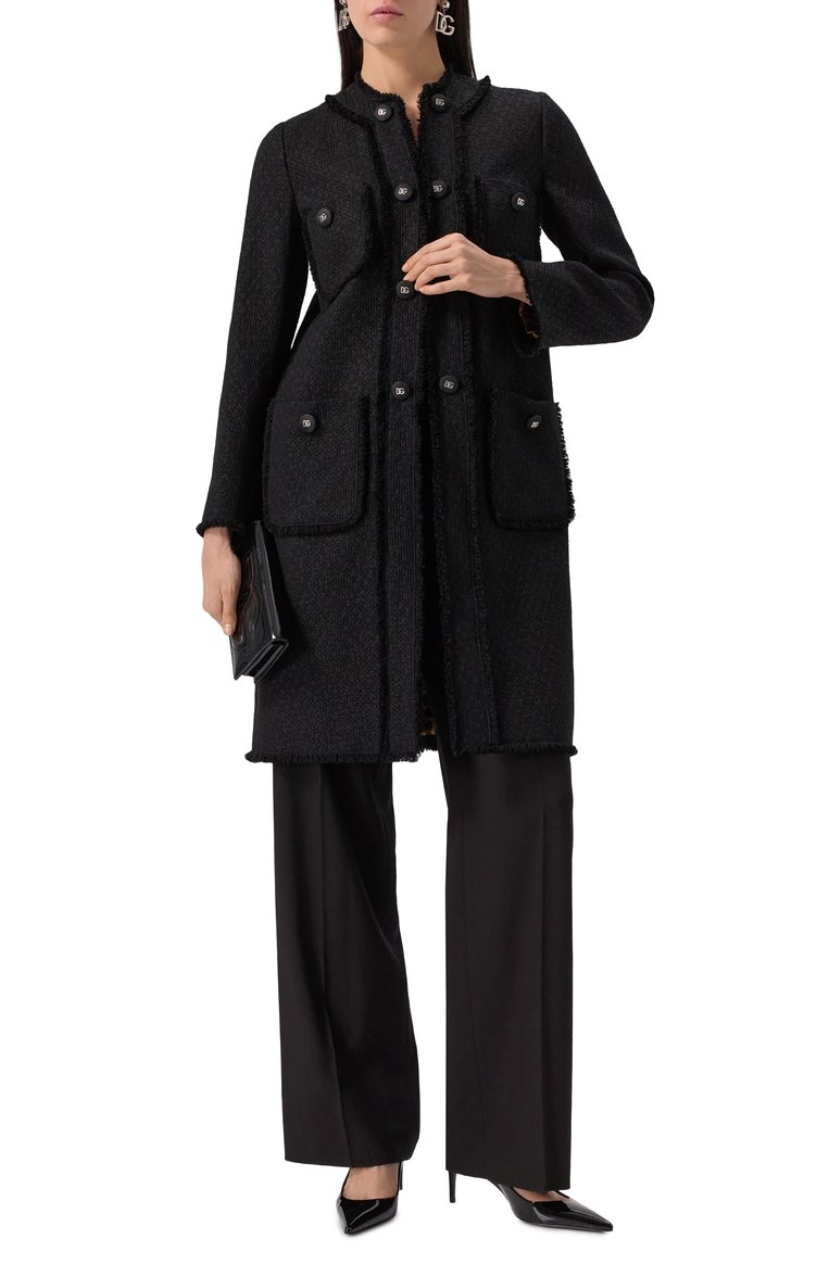 Женские лакированные туфли lollo 60 DOLCE & GABBANA черного цвета, арт. CG0773/A1471 | Фото 2 (Каблук высота: Средний; Материал внешний: Натуральная кожа; Материал внутренний: Натуральная кожа; Подошва: Плоская; Женское Кросс-КТ: Слингбэки; Каблук тип: Шпилька; Размерность: Товар большемерит; Автоматизация ТО: Проставлено; Автоматизация состава: Проставлено; Re-sync: On)