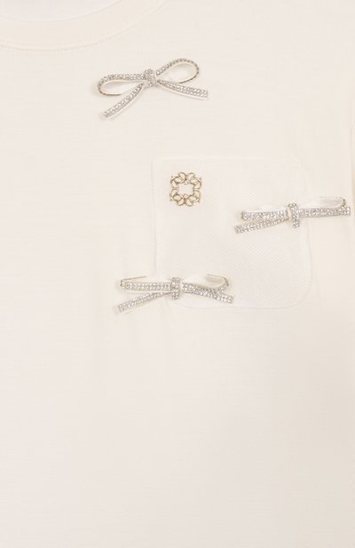 Футболка из вискозы ELIE SAAB JUNIOR, арт. EFTS016 V1/TS0378/12-16, фото 3