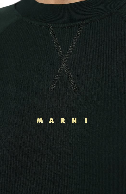 фото Хлопковый свитшот marni