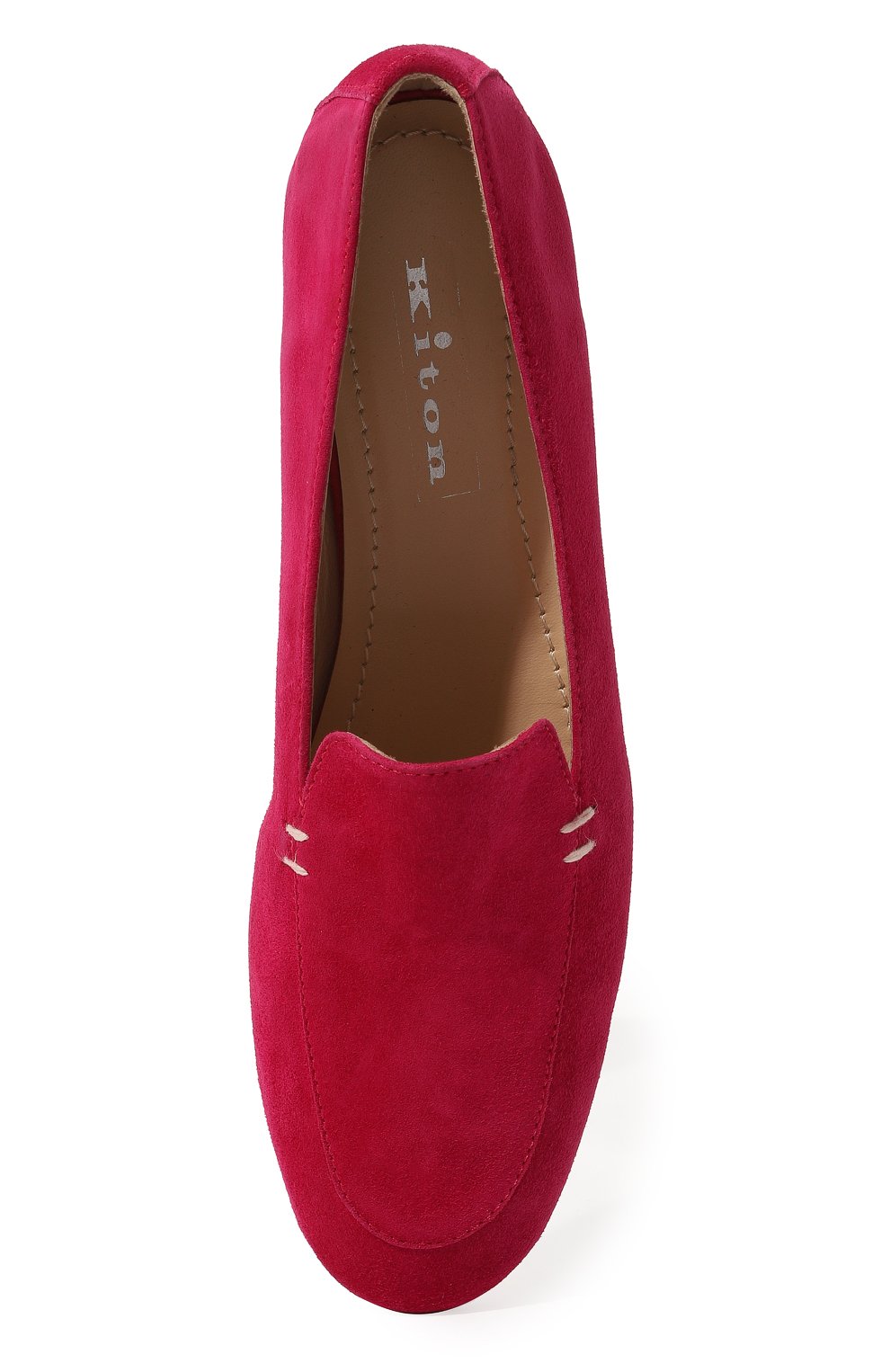 Замшевые лоферы KITON, арт. D51801XB6504, фото 6