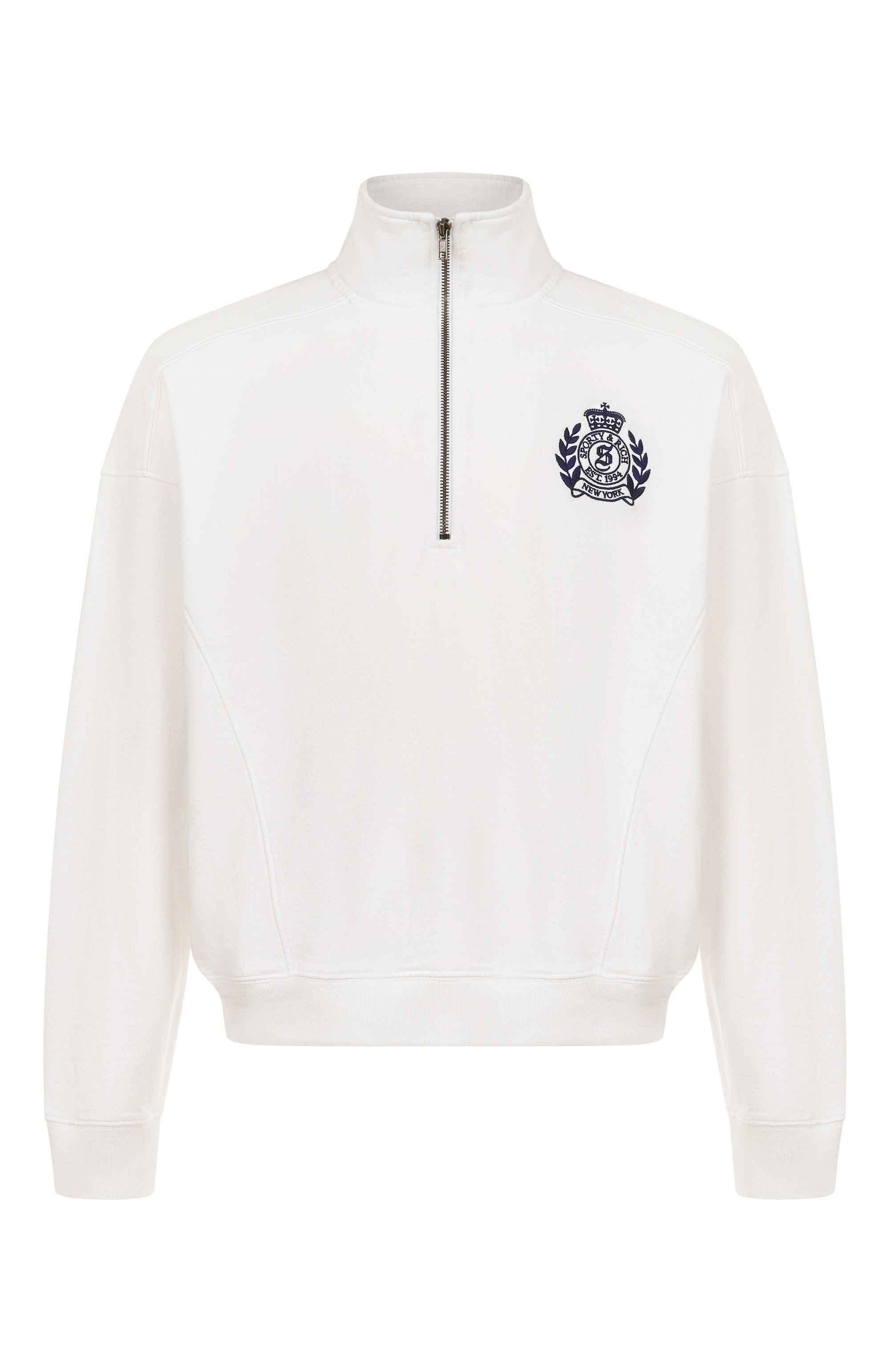 Хлопковый анорак SPORTY AND RICH, арт. ST073620241WH01, фото 1