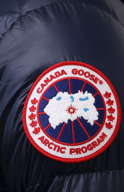 Пуховик crofton CANADA GOOSE темно-синего цвета по цене 175500 руб., арт. 2252M, фото 5 Пуховик crofton CANADA GOOSE, арт. 2252M, фото 5