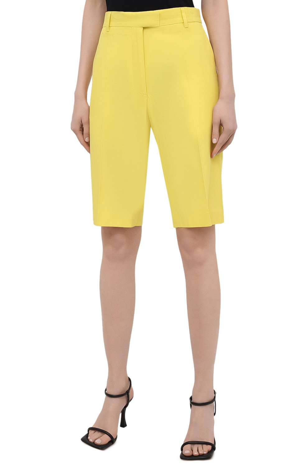 Шорты из хлопка и вискозы DRIES VAN NOTEN, арт. 211-10906-2109, фото 3