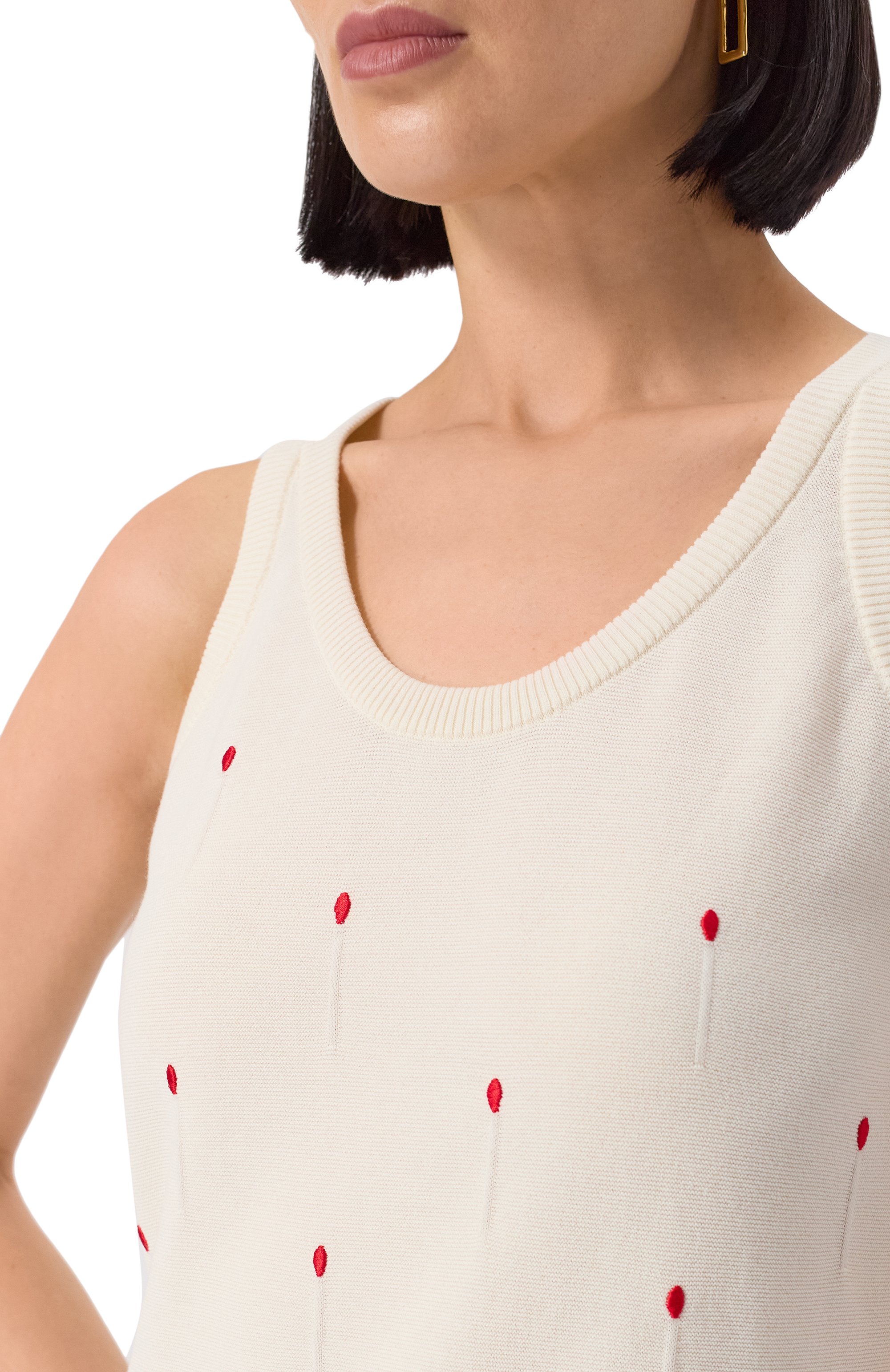 Хлопковый топ BOTTEGA VENETA, арт. 824130/V5BG0, фото 5