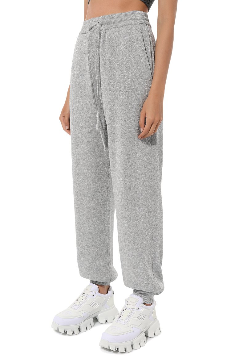 Джоггеры из кашемира и вискозы PRADA, арт. 22236-1Z8G-F0118-221, фото 1