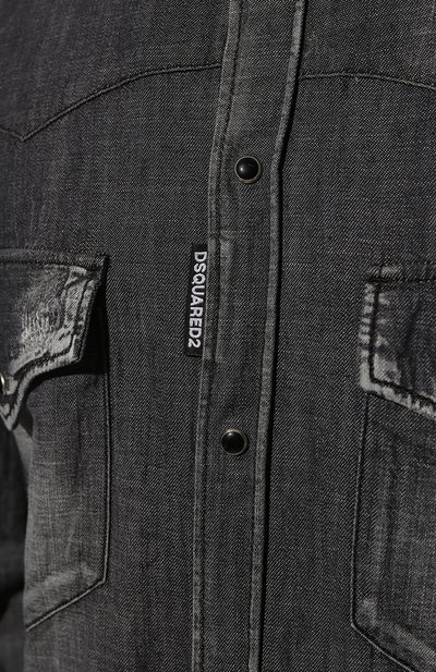 Джинсовая рубашка DSQUARED2, арт. S74DM0639/S30824, фото 5