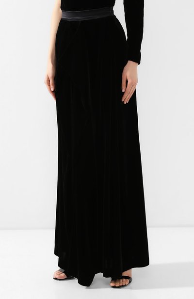 Бархатные брюки VIKA GAZINSKAYA, арт. SS19-1718, фото 3
