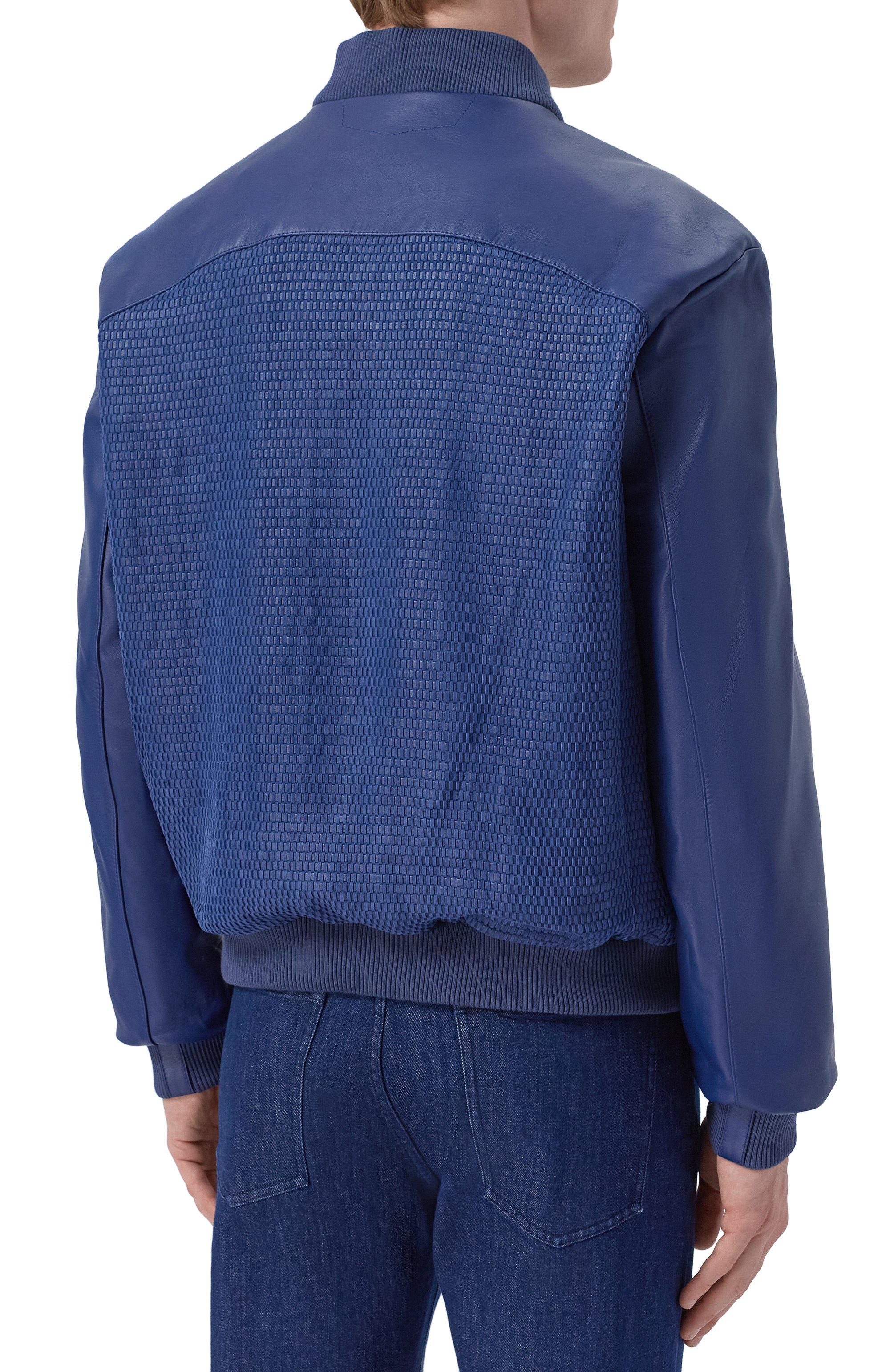 Кожаный бомбер ZILLI, арт. AT0B00M1005VBRL00, фото 4