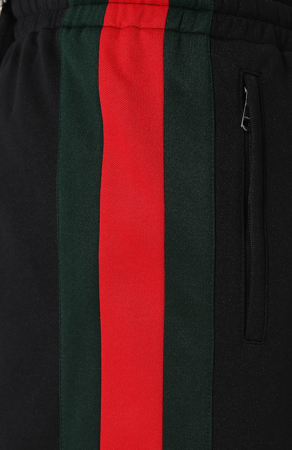 Брюки прямого кроя с лампасами и поясом на резинке GUCCI, арт. 493657/X7A90, фото 5